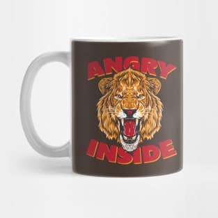 Angry Lion Inside Design for all who loves big cats Mug